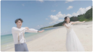 しっかりダンスも覚えて来てくれた２人。石垣島の美しいロケーションの中で、いろんな場所で踊ってもらいました！