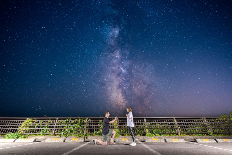 【星空の元でプロポーズしよう!】石垣島プロポーズ星空大作戦*全カット納品*星空加工付き*
