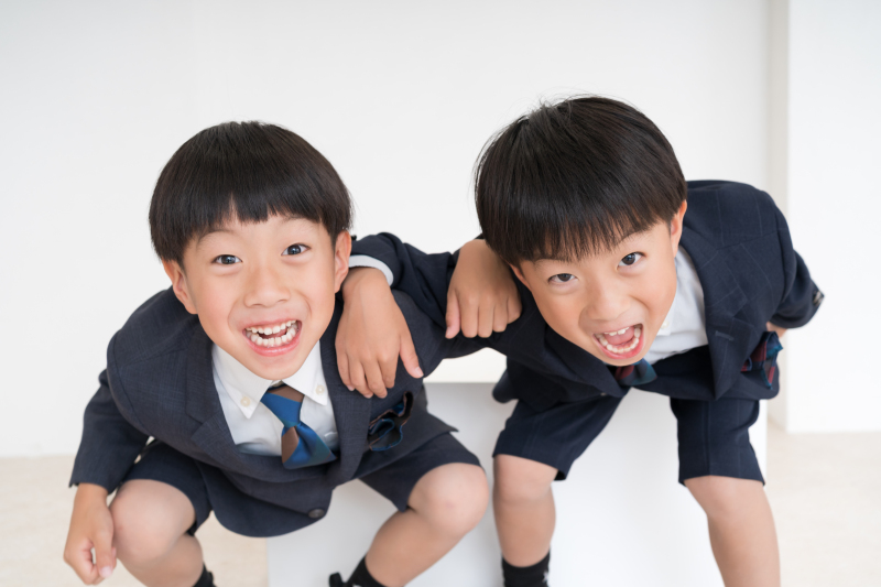 双子の男の子