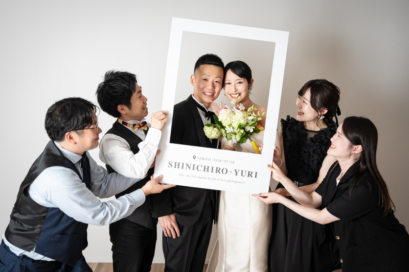 ご友人とも一緒に撮影!