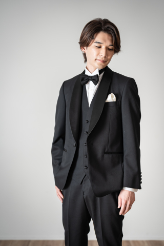新郎ヘアセット