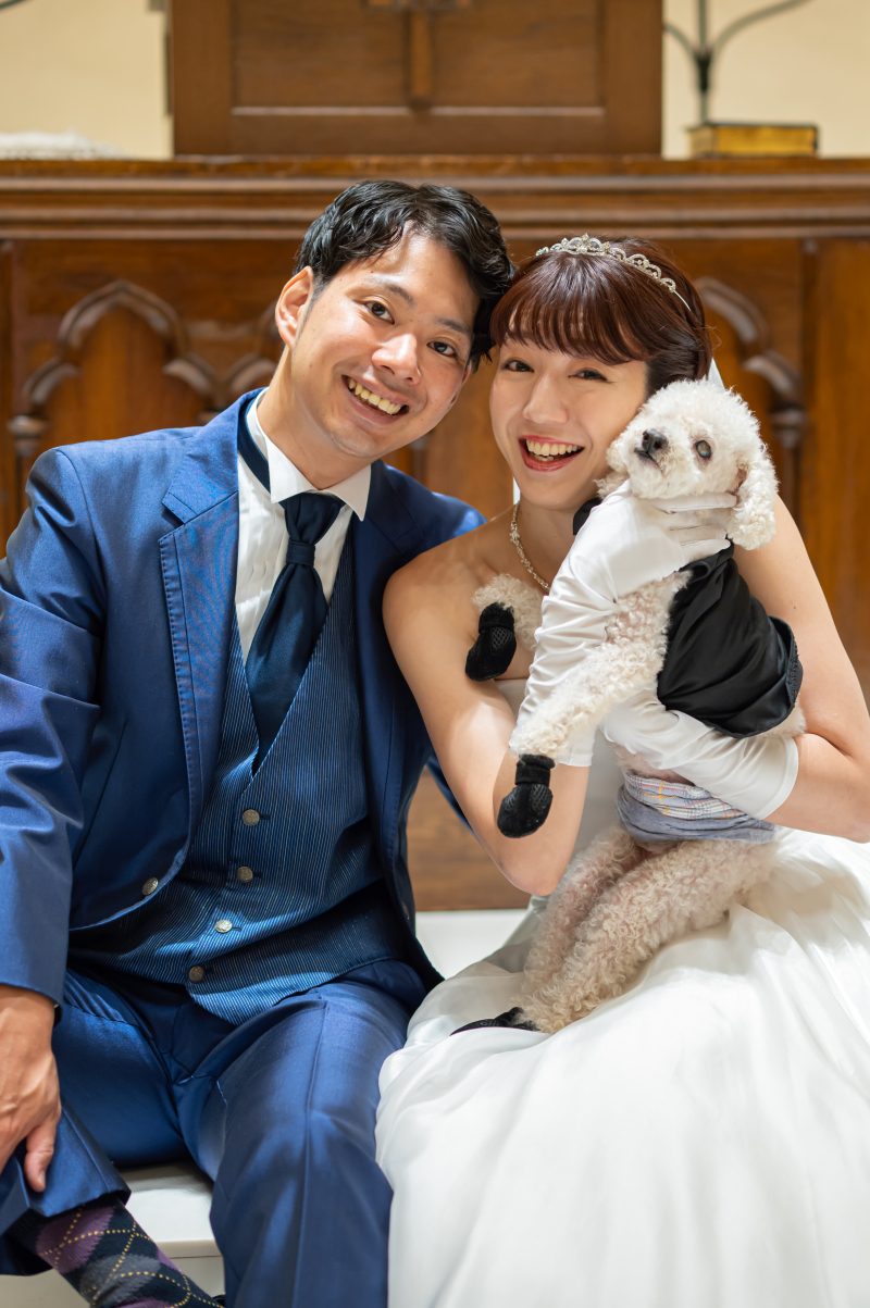 【198,000円→30%OFF138,600円】お好みのロケーションが選べる・大切なペットと一緒のウエディングフォトプラン