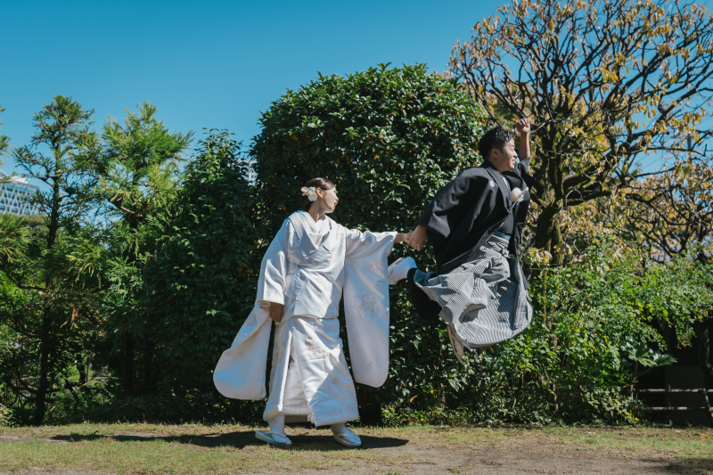 【期間限定30%OFF】目白庭園和装ロケプラン◆豊かな自然と数寄屋建築に映える本格前撮り・プロによる色調補正データ付