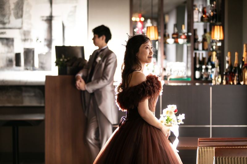 貸切邸宅で贅沢ストーリーフォトウェディング