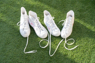 スニーカーが好きな二人