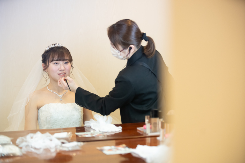 リラックスしながらお仕度