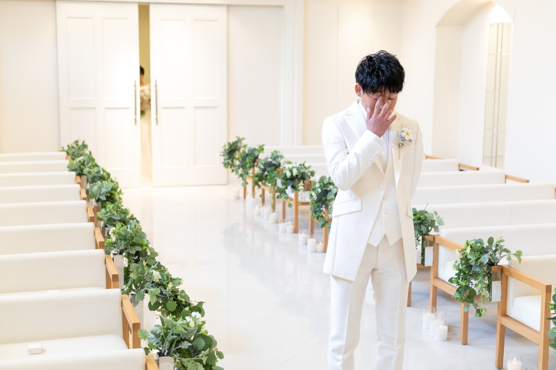 本物のチャペルで撮影