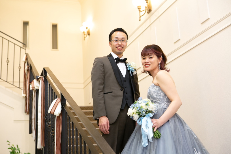 笑顔がとっても素敵なお2人