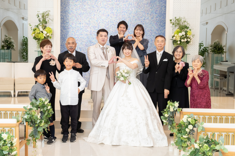 皆で記念に集合写真をパシャリ