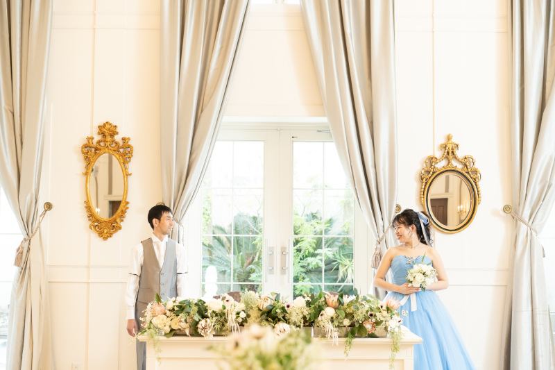 二人だけのショットも