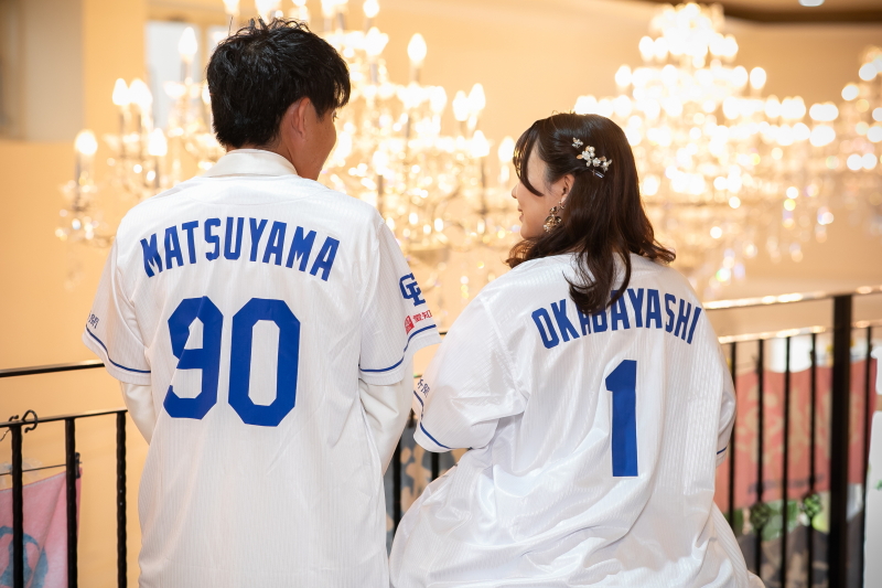 二人の大好きなアイテムと一緒に♪