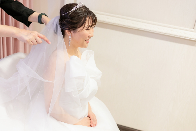 撮影は準備から♪