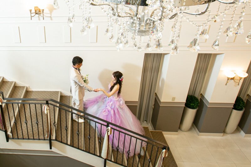 階段エスコート