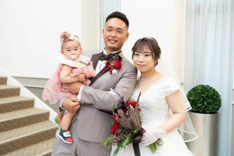 かわいいお子様とのショット!