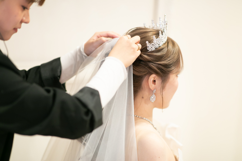 和やかな雰囲気で準備が進みます