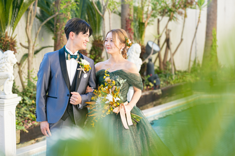 プライベートガーデンで