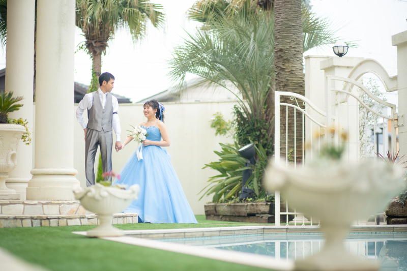 ガーデンでパシャリ♪