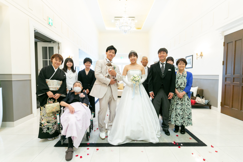 ご家族様との集合写真