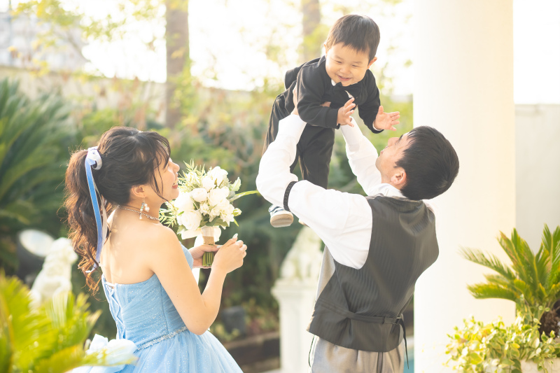 家族で残す一生の宝物の写真を