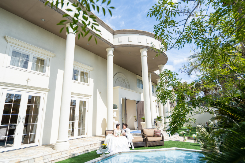 自然光は二人らしい表情で