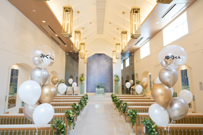 クラブドゥクレール迎賓館_チャペルで撮影できる