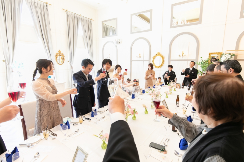 クラブドゥクレール迎賓館_会食ができる