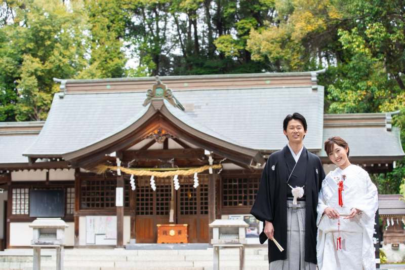 【人気撮影スポット】★会場から10分♪白山神社での和装ロケーション撮影★