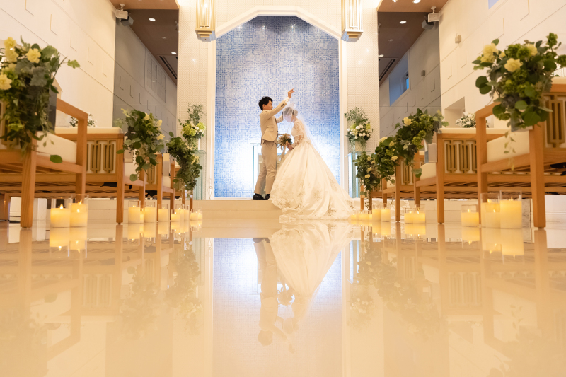 ＼大人気PLAN！／【アルバム付】本格チャペルでおふたりだけの特別な時間を写真に残せる。貸切邸宅フォト