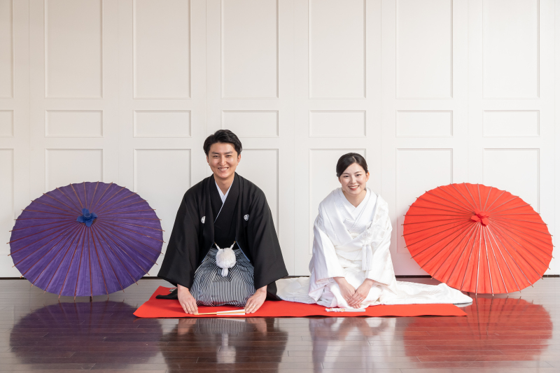 【記念シンプル撮影&times;ウェルカムボード付！】和装スタジオで定番ショット満足プラン！専属カメラマンにて撮影！