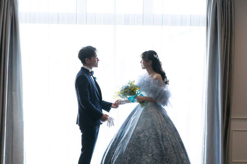 【☆ドレス2着☆】◇まるで映画のシーン撮影&結婚式場の上質スタジオ空間プラン◇贅沢バリエーションで大満足♡