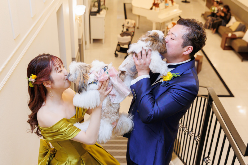 【2026年8月まで撮影】ペットと一緒に＊洋装スタジオ撮影プラン◆ヘアメイク・衣装・全データ付き！