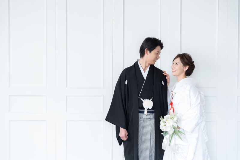 【洋装+和装】各50分撮影込み贅沢プラン!お洒落なドレスと本格和装で叶える、おふたりだけの特別なフォトウエディング