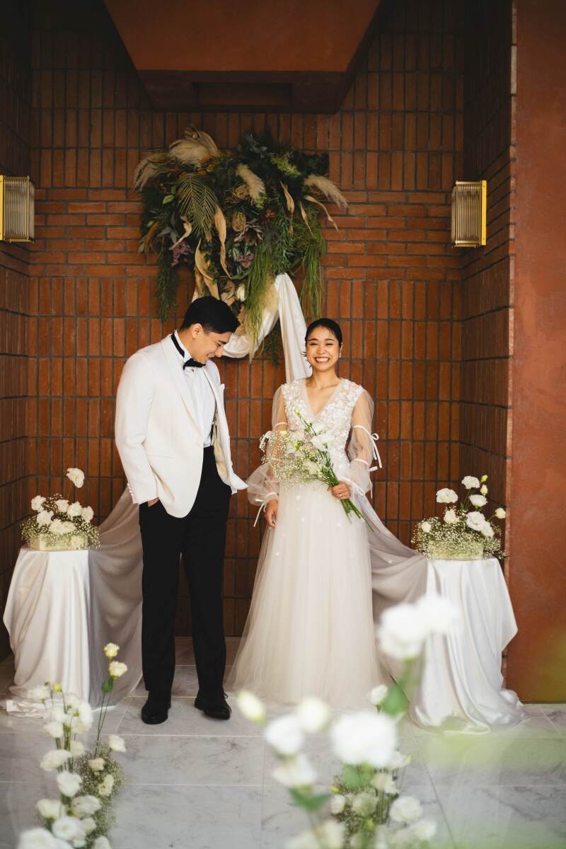 チャペルにオリジナルの装飾を施して