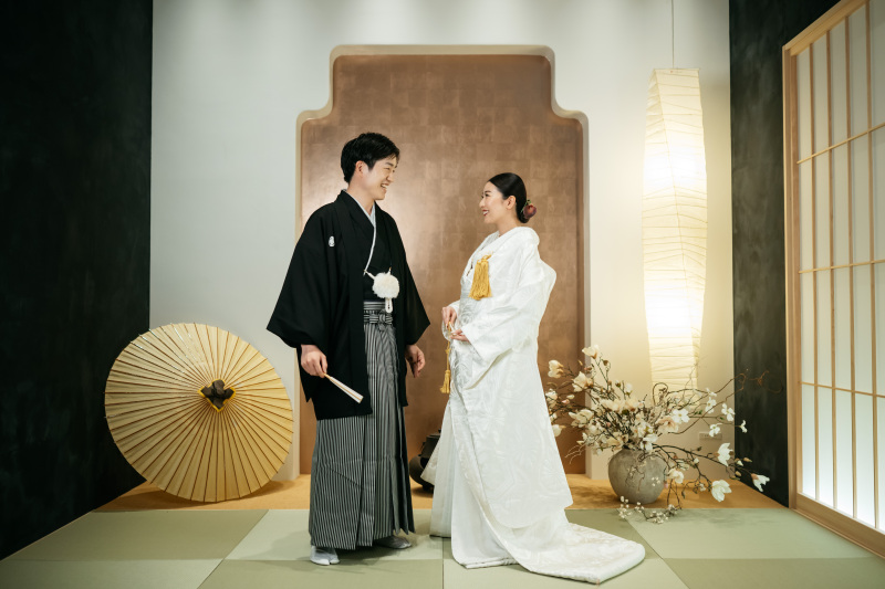 12:20 和装撮影スタート