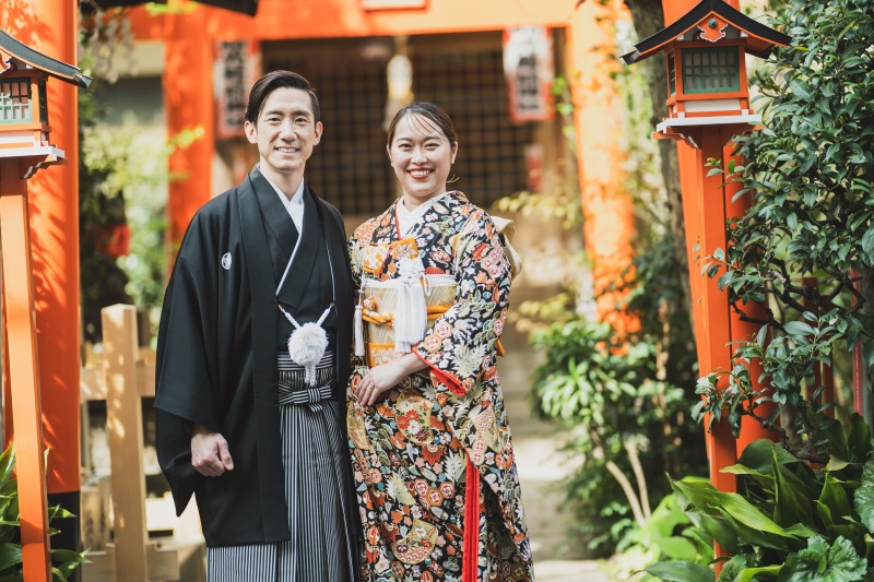 DRESSES STUDIO AOYAMA_神社・寺院で撮影できる