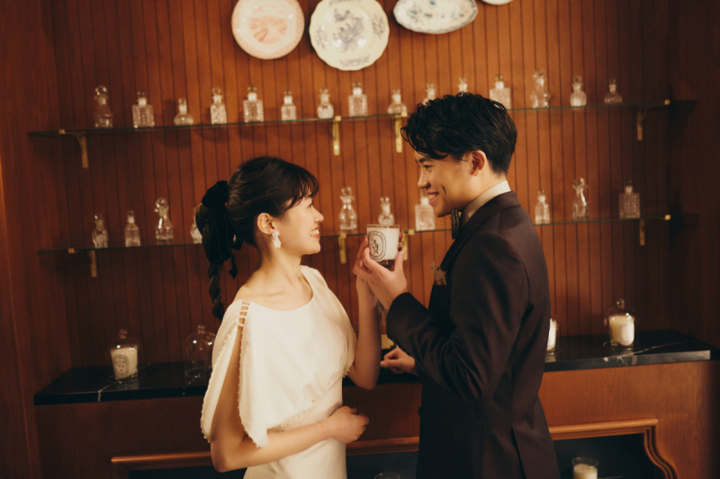 迷ったらどちらも着られる!贅沢2着ドレスのフォトプラン(新婦洋装2着・新郎洋装1着)