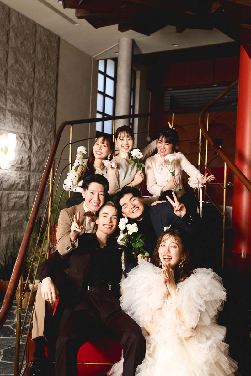 フォトウェディングの後に立食パーティができる!& PARTYプラン