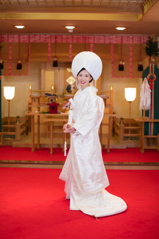 白無垢（綿帽子）