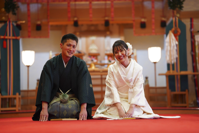 【シンプルプラン】神殿で叶える和装フォトウエディング