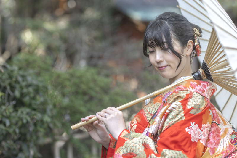 和傘のソロカットがかわいい。