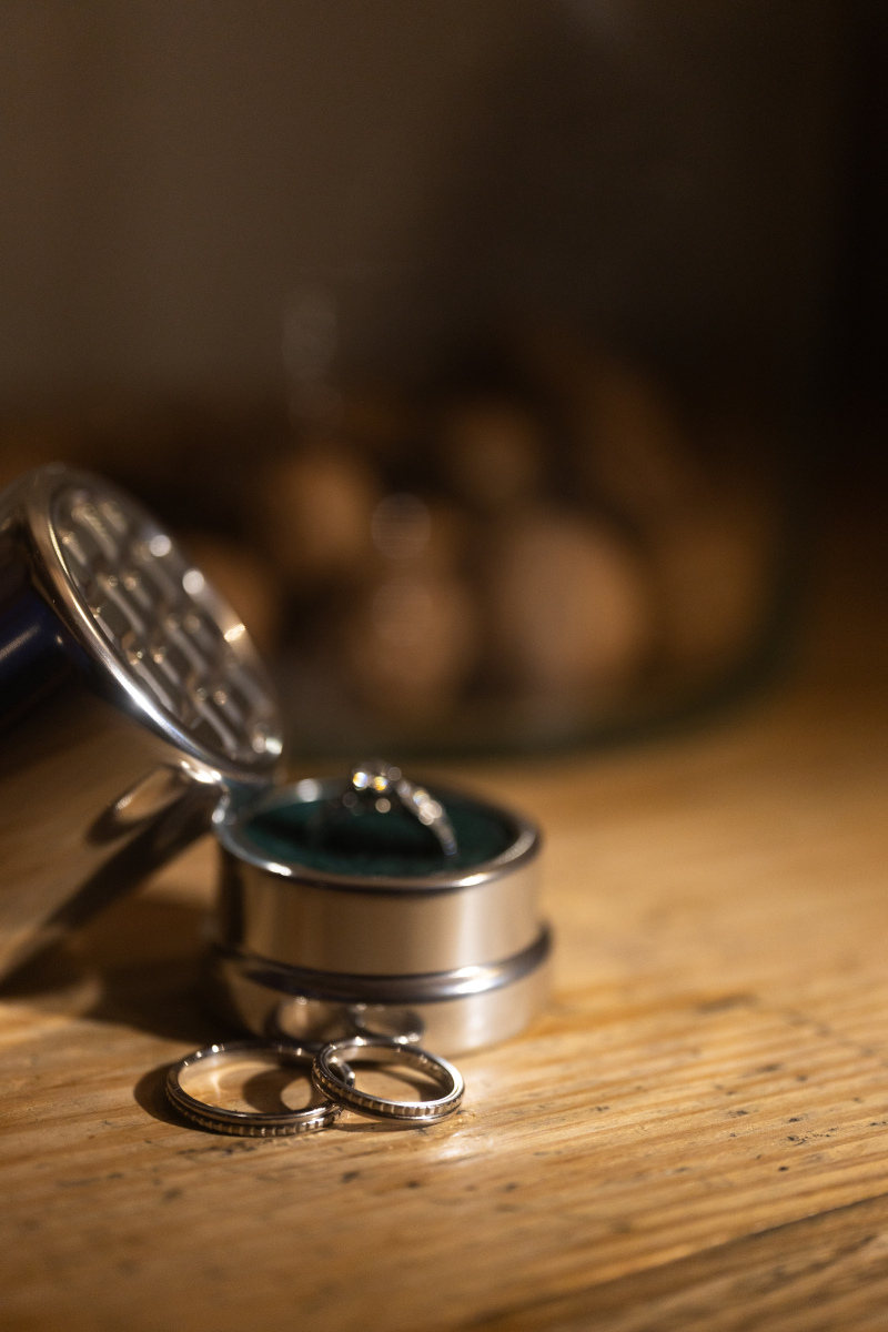 ナチュラルなお二人の和装洋装