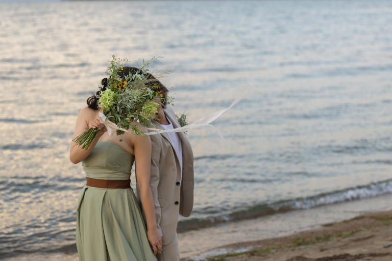 風もナイス演出。