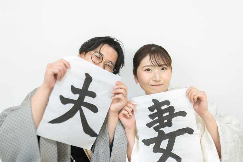 スタジオ撮影もたっぷり。