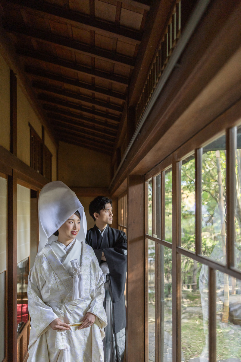 料亭をお借りして綿帽子撮影★