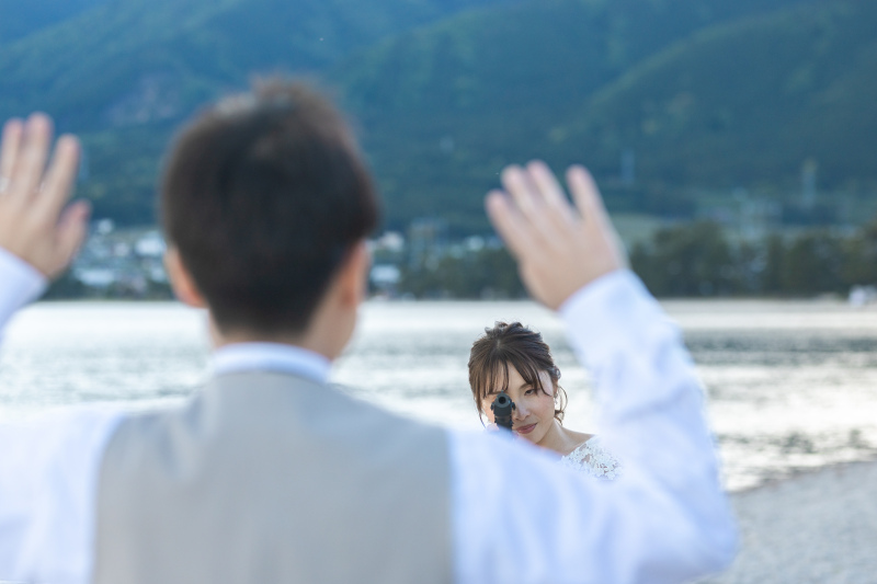 本気でこわかった新婦様。笑