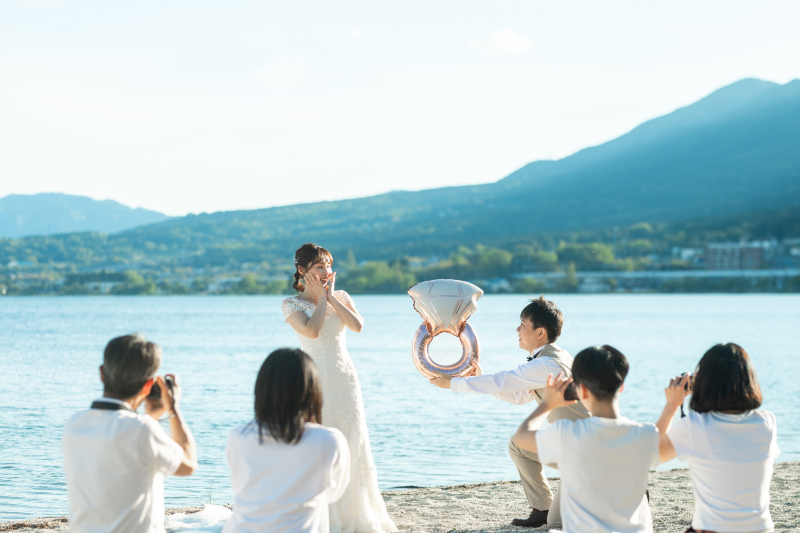 ご家族にもご協力いただいて。