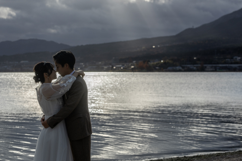 そうすると琵琶湖もとてもドラマチック。