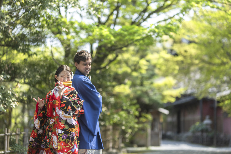 桜の跡は新緑で★