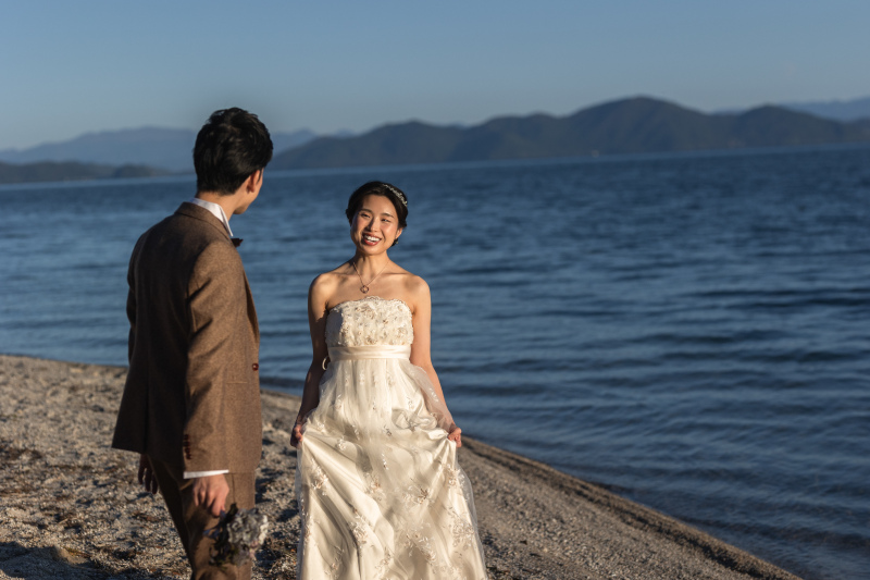 歩いていただくだけで絵になる二人★