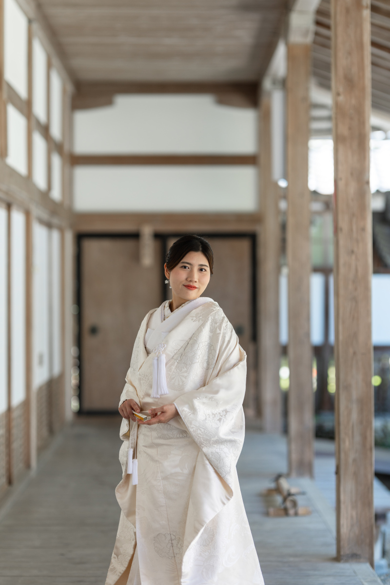 花嫁様のおろし姿。